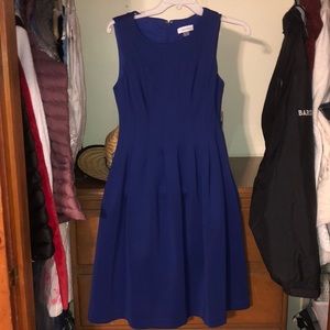 Royal Blue Calvin Klein dress (size 4) never worn
